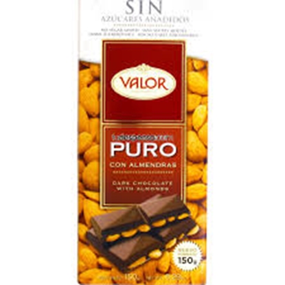 Picture of VALOR DARK CHOCLATE ALMOND 150